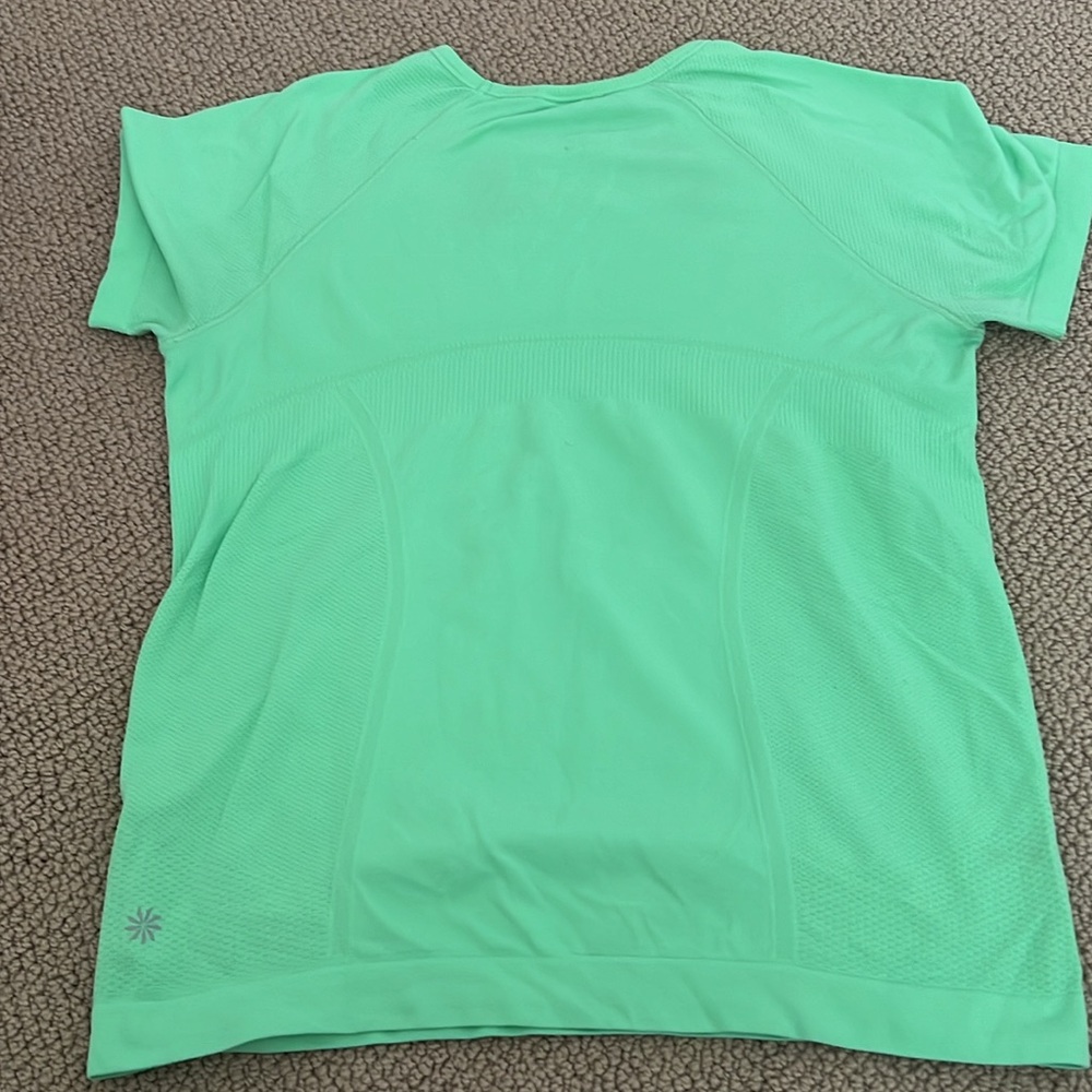 Green athleta girl swiftly top - Picture 2 of 3